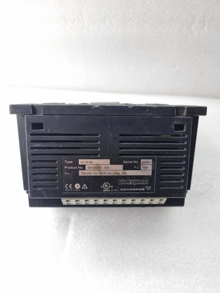 GRUNDFOS IO 351B I/O MODULE 100-240 VAC 50/60 Hz 9W 96161730-V01